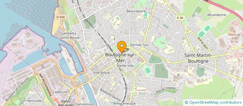 localisation de l'entreprise MADAME LAN ITAYA à BOULOGNE-SUR-MER