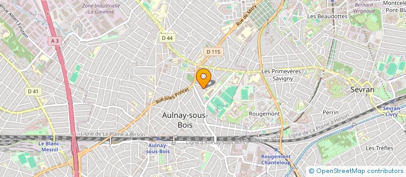 localisation de l'entreprise MADAME LAN QIU à AULNAY-SOUS-BOIS
