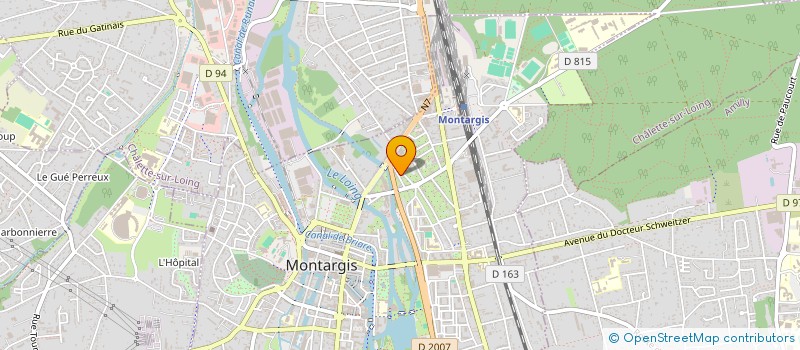 localisation de l'entreprise MADAME LAN VAN  MONTARGIS