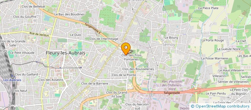 localisation de l'entreprise MADAME LANA BOLIVARD à ORLEANS