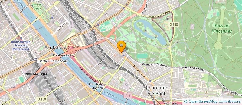 localisation de l'entreprise MADAME LANA COHEN  CHARENTON-LE-PONT