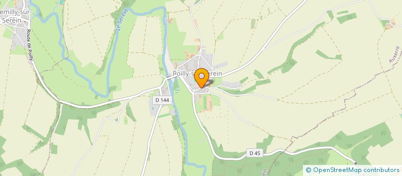 localisation de l'entreprise MADAME LANA COPPIN  POILLY-SUR-SEREIN