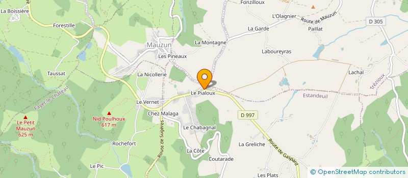 localisation de l'entreprise MADAME LANA DA SILVA  ESTANDEUIL