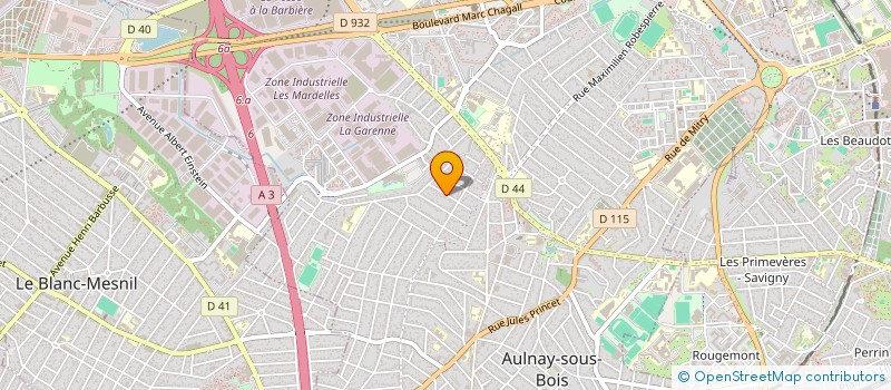 localisation de l'entreprise MADAME LANA DAMIENS  AULNAY-SOUS-BOIS