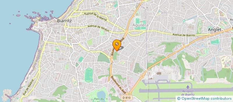 localisation de l'entreprise MADAME LANA DUVAL à BIARRITZ