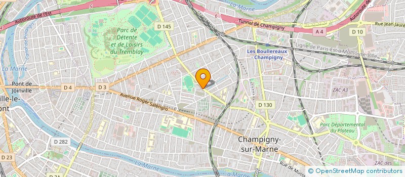 localisation de l'entreprise MADAME LANA KIFOUN  CHAMPIGNY-SUR-MARNE