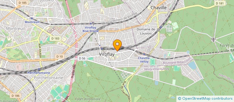 localisation de l'entreprise MADAME LANA LANSELLE  VIROFLAY