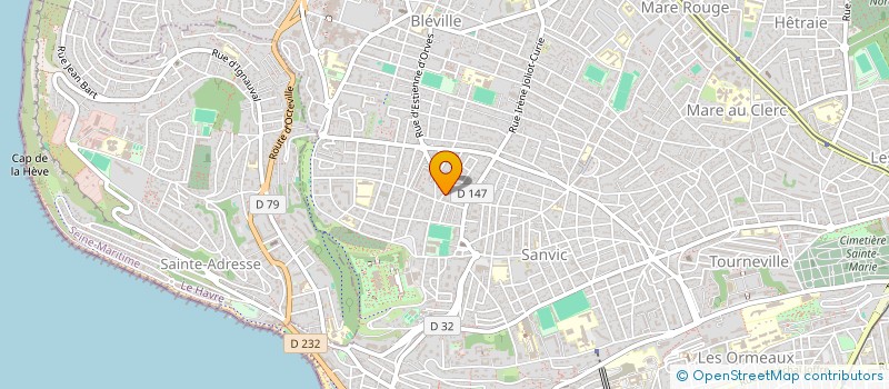 localisation de l'entreprise MADAME LANA LOEBER  LE HAVRE