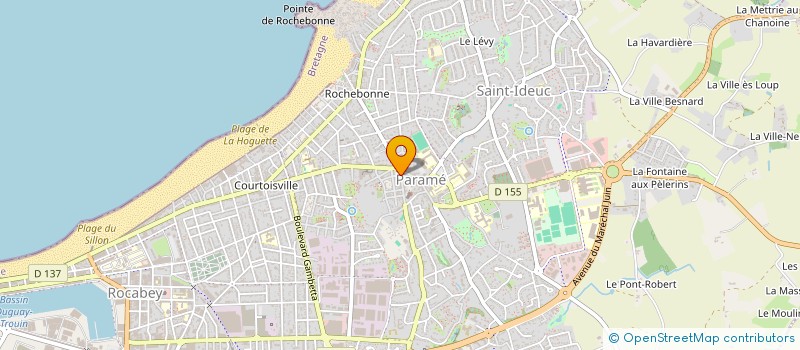 localisation de l'entreprise MADAME LANA MARINHO GONCALVES à SAINT-MALO