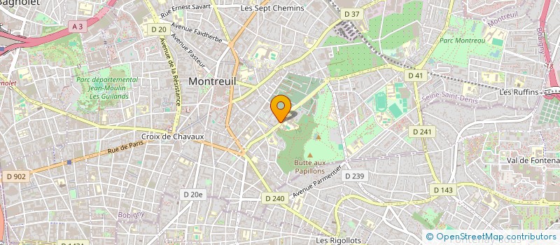localisation de l'entreprise MADAME LANA MEDJEMADJ à MONTREUIL