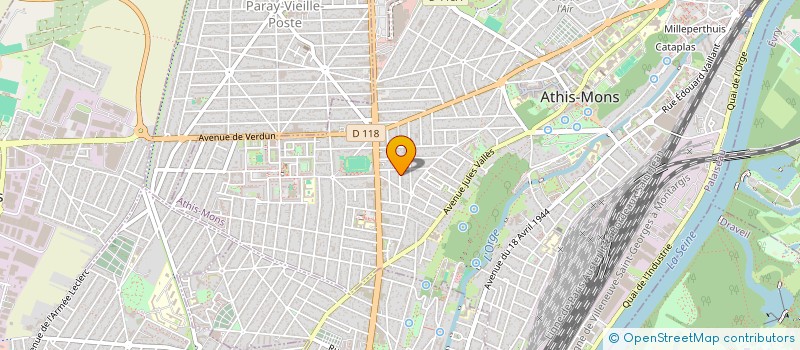 localisation de l'entreprise MADAME LANA MULLER  ATHIS-MONS