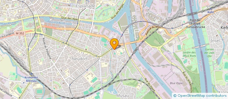 localisation de l'entreprise MADAME LANA NOZADZE à STRASBOURG