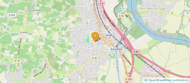 localisation de l'entreprise MADAME LANA PALLUD  ANSE