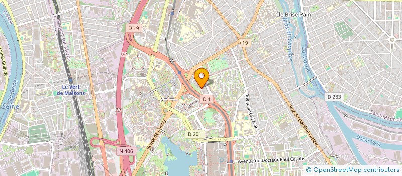 localisation de l'entreprise MADAME LANA SKOPINSKI  CRETEIL