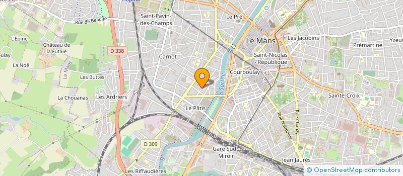 localisation de l'entreprise MADAME LANA VERDIER à LE MANS