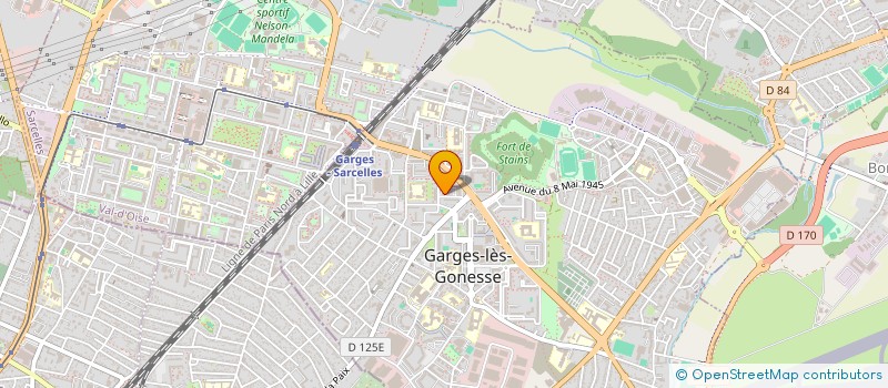 localisation de l'entreprise MADAME LANDIE FELISSAINT  GARGES-LES-GONESSE