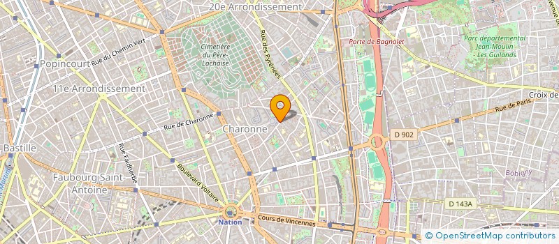 localisation de l'entreprise MADAME LANG DAHABA  PARIS