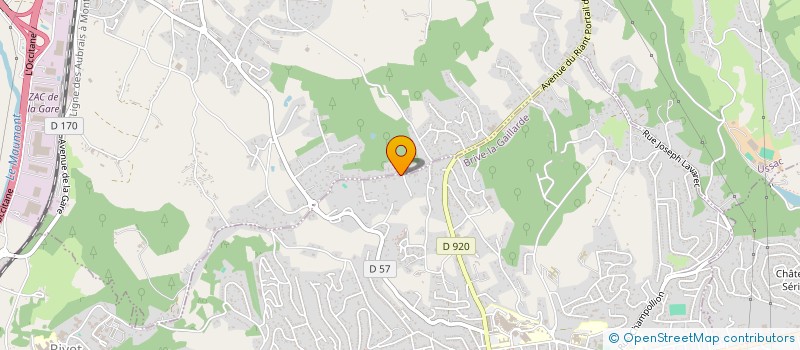 localisation de l'entreprise MADAME LANH GRANIER à BRIVE-LA-GAILLARDE