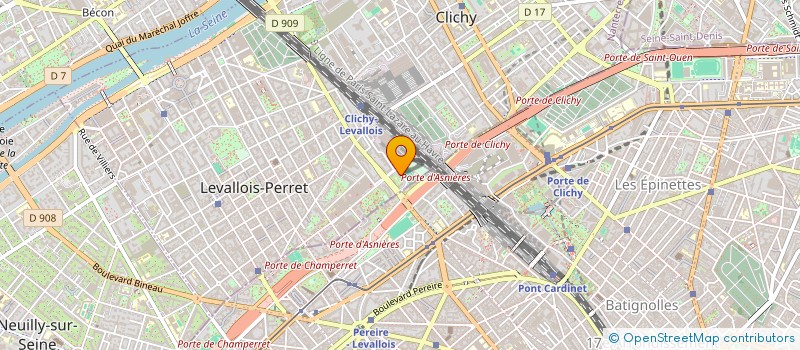 localisation de l'entreprise MADAME LANTO RALALAONIRINA à LEVALLOIS-PERRET