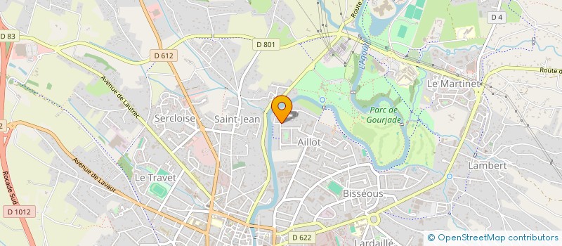 localisation de l'entreprise MADAME LANY BARBOSA  CASTRES