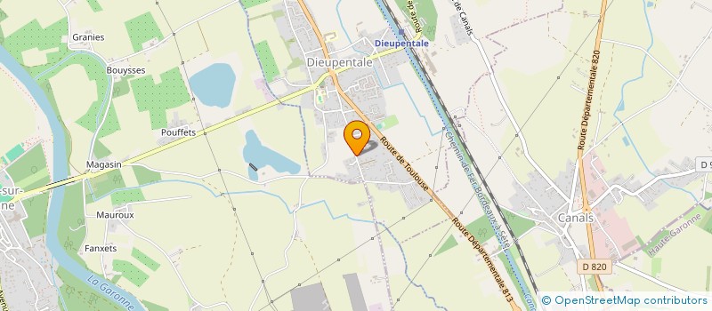 localisation de l'entreprise MADAME LAOG XIONG  DIEUPENTALE