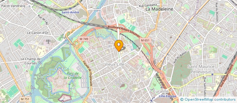 localisation de l'entreprise MADAME LAORA FERRARI à LILLE