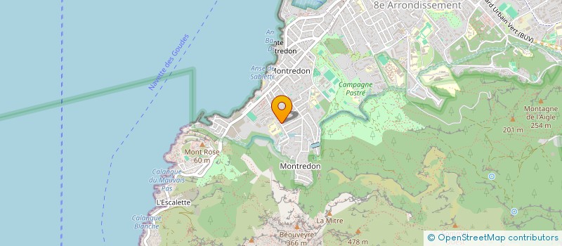 localisation de l'entreprise MADAME LAORA SINDRES à MARSEILLE 8EME