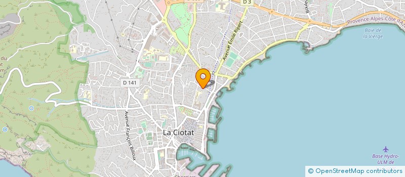 localisation de l'entreprise MADAME LARA ANDRIS  LA CIOTAT