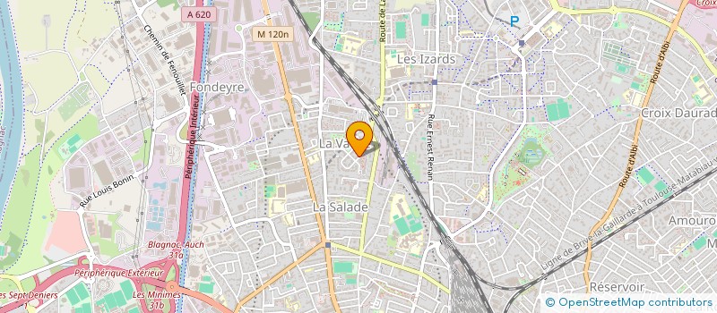 localisation de l'entreprise MADAME LARA BARDOU-PACCIANUS à TOULOUSE