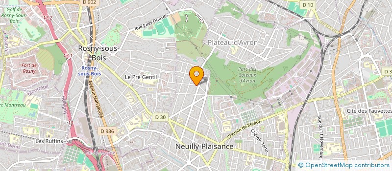 localisation de l'entreprise MADAME LARA BEN TASSIL à NEUILLY-PLAISANCE