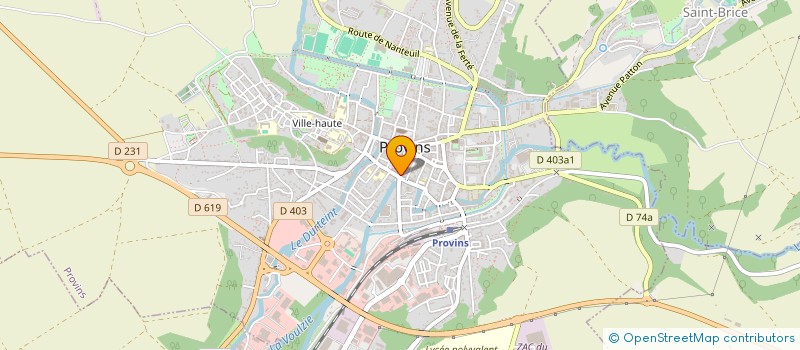 localisation de l'entreprise MADAME LARA BOLDYREFF  PROVINS