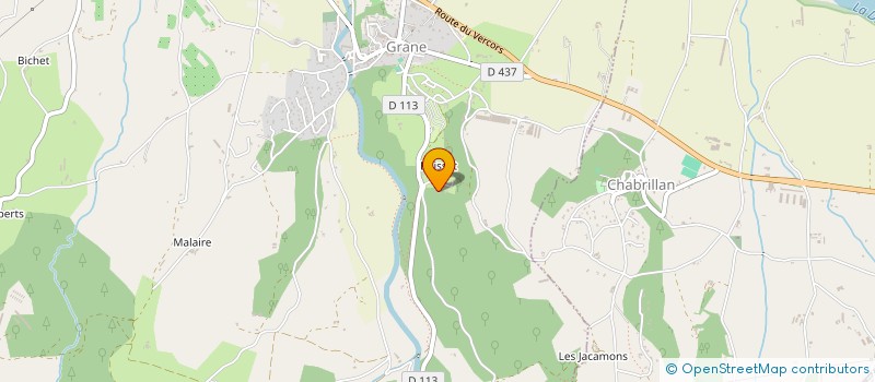 localisation de l'entreprise MADAME LARA BONOMO  GRANE