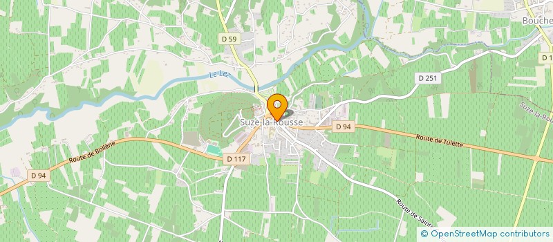 localisation de l'entreprise MADAME LARA BRINGER  SUZE-LA-ROUSSE