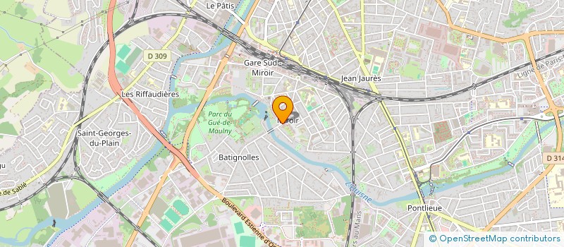 localisation de l'entreprise MADAME LARA CARRILLO PEREZ  LE MANS