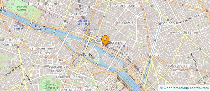 localisation de l'entreprise MADAME LARA CERNY à PARIS