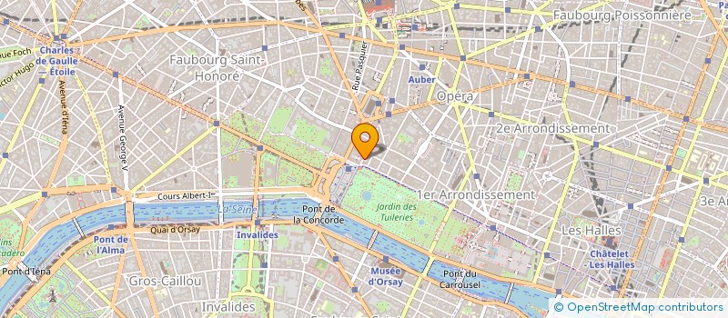 localisation de l'entreprise MADAME LARA CLARKE  PARIS