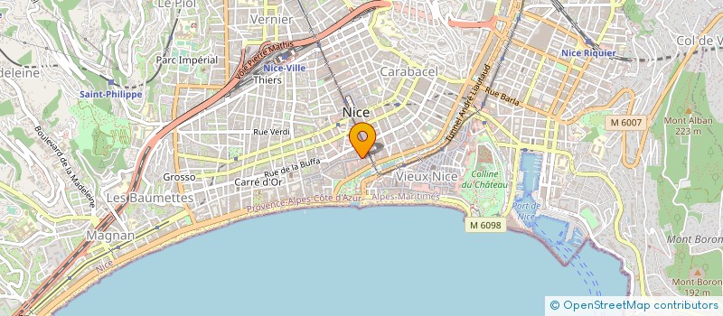 localisation de l'entreprise MADAME LARA DEJBAKHSH à NICE