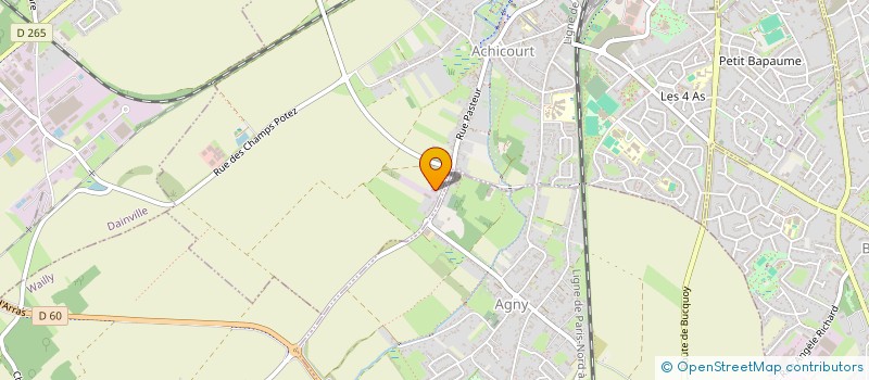 localisation de l'entreprise MADAME LARA DELVINCOURT  ACHICOURT