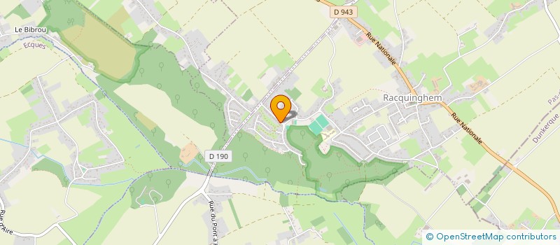 localisation de l'entreprise MADAME LARA DUTOMBOIS  RACQUINGHEM