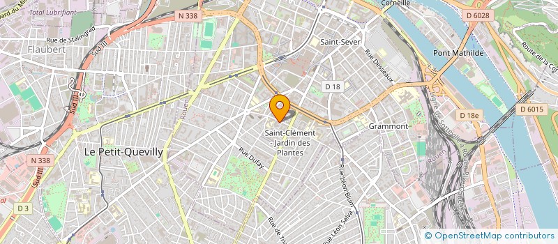 localisation de l'entreprise MADAME LARA FANE  ROUEN