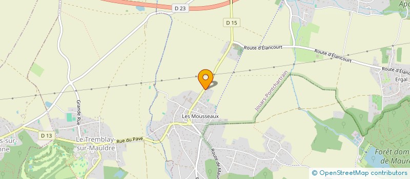 localisation de l'entreprise MADAME LARA FOLLEZOU  JOUARS-PONTCHARTRAIN