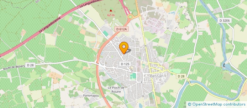 localisation de l'entreprise MADAME LARA GLEIZES  BESSAN