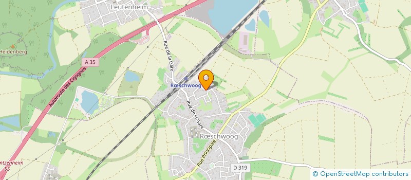 localisation de l'entreprise MADAME LARA GORTZ  RSCHWOOG