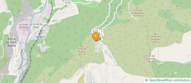 localisation de l'entreprise MADAME LARA GRAY  PEILLE