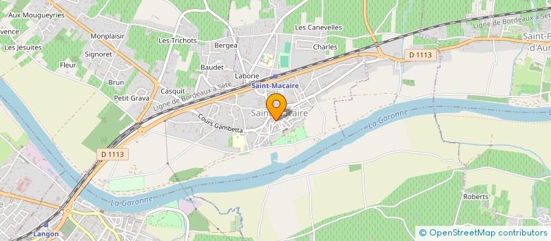 localisation de l'entreprise MADAME LARA HECHO à SAINT-MACAIRE