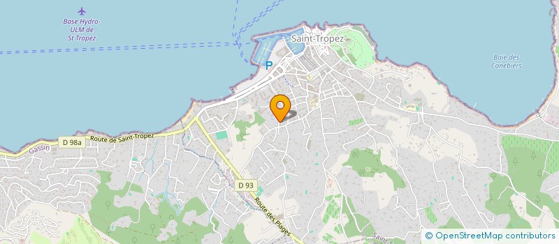 localisation de l'entreprise MADAME LARA HITZEL à SAINT-TROPEZ