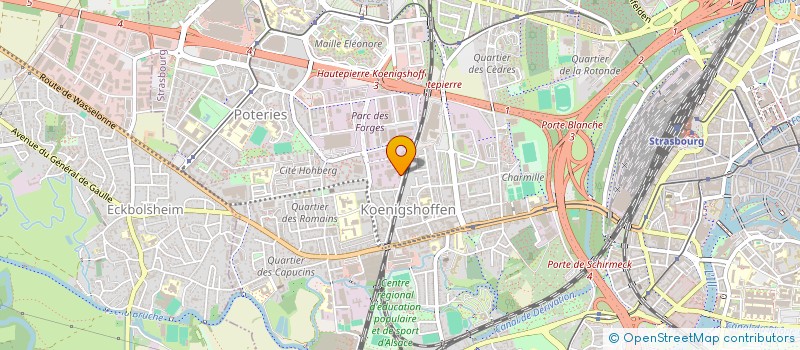 localisation de l'entreprise MADAME LARA IBRAHIM à STRASBOURG