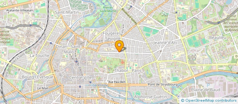 localisation de l'entreprise MADAME LARA MALEVAL à RENNES