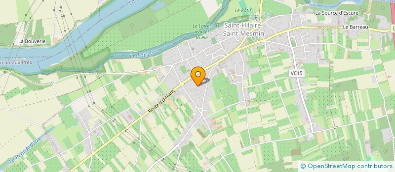 localisation de l'entreprise MADAME LARA MARCAIS à SAINT-HILAIRE-SAINT-MESMIN