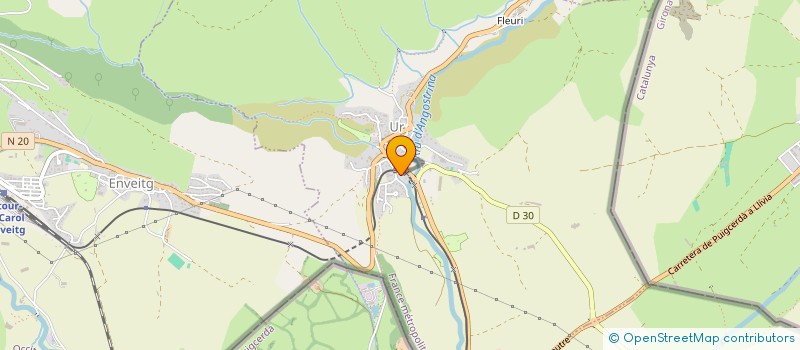 localisation de l'entreprise MADAME LARA MARTI  UR